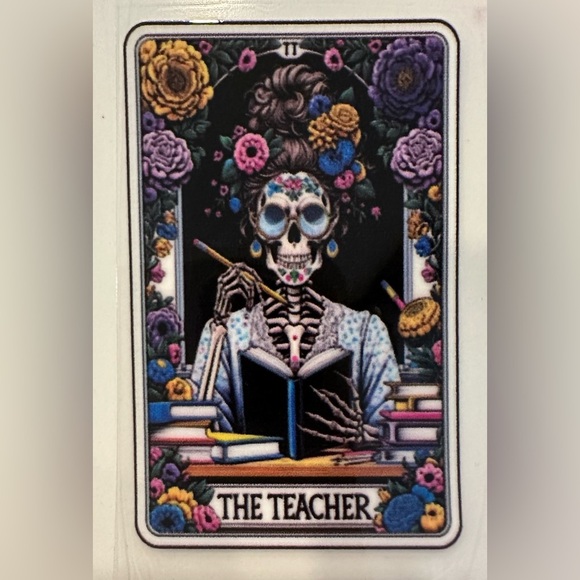 The Skeleton Family Stickers 3D UV DTF, 7.5cmx4.5cm waterproof transfer decal 10 - Picture 6 of 12